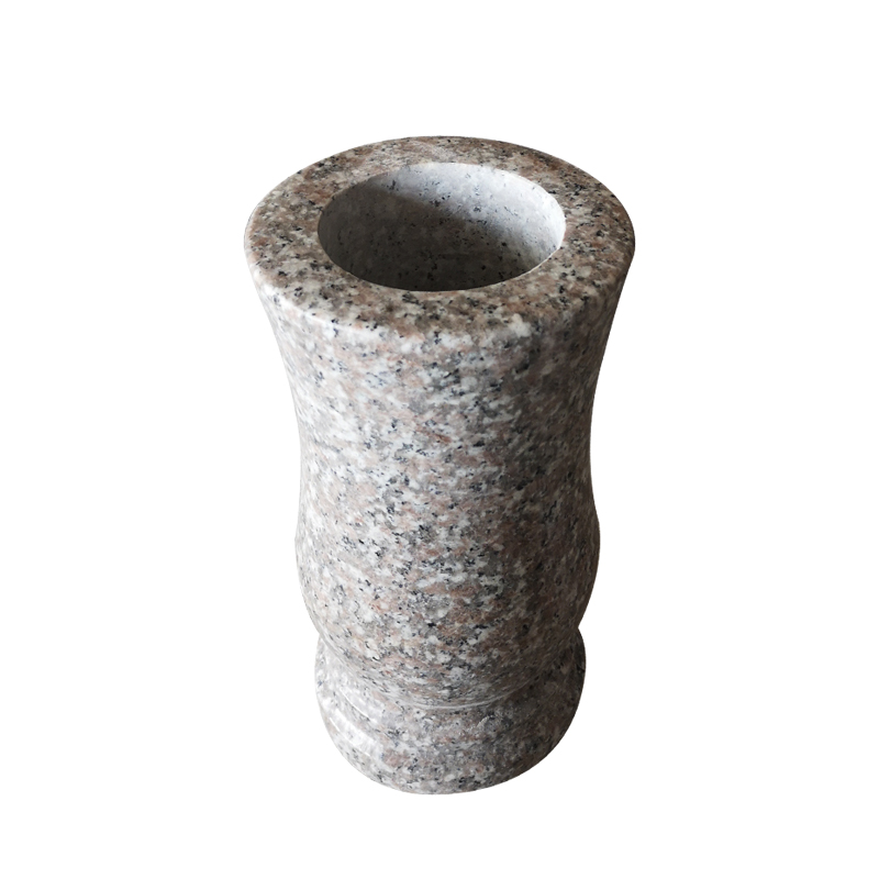 G635 Granite Grave Vases Dalei Memorial granite vases for tombstone